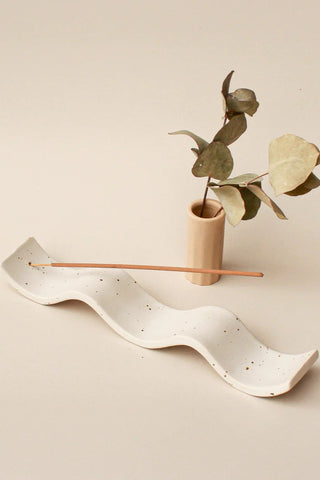 Waves Incense Holder