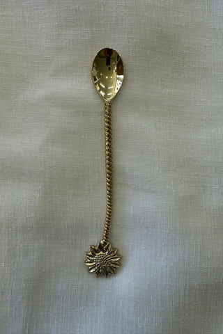 Brass spoon sunflower