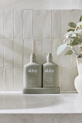 Wash & Lotion Duo - Green Pepper & Lotus