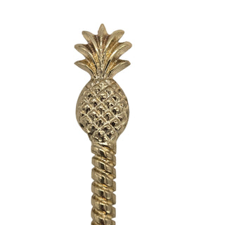 Brass Salad Servers - Pineapple