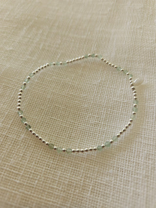 Sterling Silver Beaded Bracelet