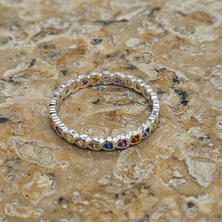 Candy Stone Stacker Ring