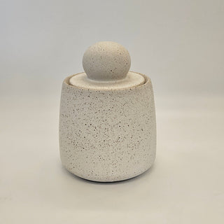 Ball Canister - Sandy White