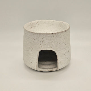 Vintage Oil Burner - Sandy White