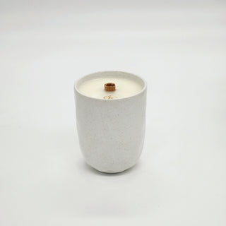 Milk Candle - Spiral Wick