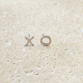 XO Studs - Silver