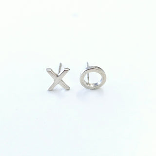 XO Studs - Silver