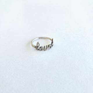 Loved Stacker Ring - Silver