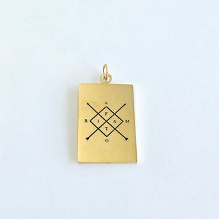 Amor Fati Pendant - Gold