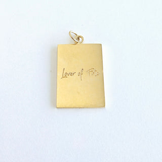 Amor Fati Pendant - Gold