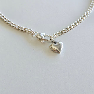 Bubble Heart Anklet