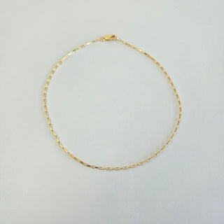 Fine Paper Link Anklet