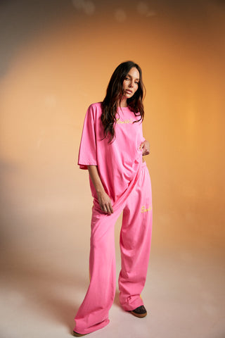 The Chido Pants - Fluro Pink
