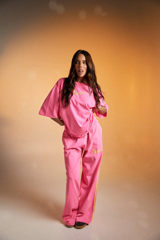 The Chido Pants - Fluro Pink