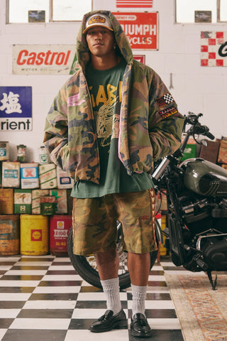 **PREORDER** The Be Kind Bomber Jacket - Camo