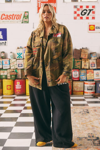 The Flying Mermaid Jacket - Camo