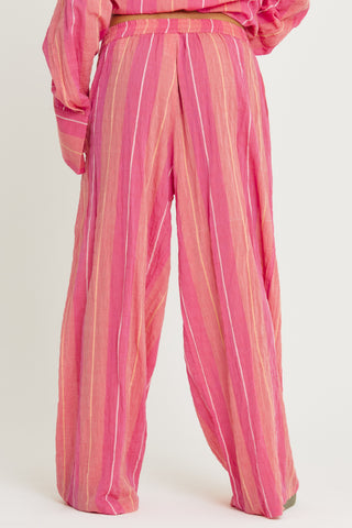 The Mexicola Pants - Pop Stripe Peach
