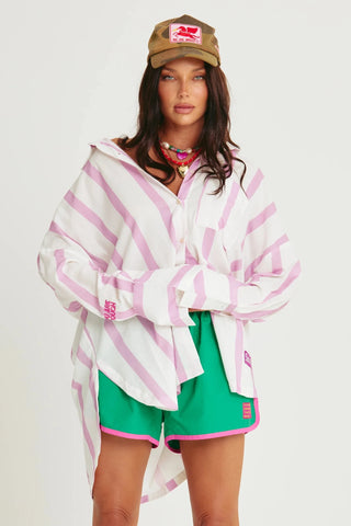 The Don Julio Shirt - Watercolour Stripes