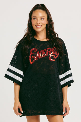 The Big Energy Lace Tee