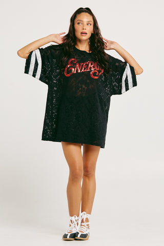 The Big Energy Lace Tee