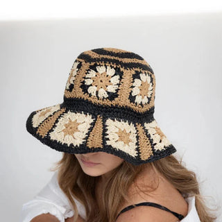 She Blooms Crochet Hat