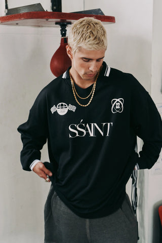 PREORDER Ssaint Polo Black