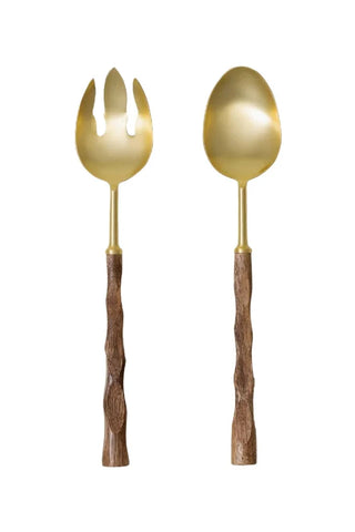 Wavy Salad Servers