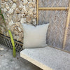 PLAIN-100% LINEN FEATHER FILLED CUSHION by A COMPANY OF FRIENDS