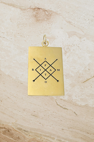 Amor Fati Pendant - Gold
