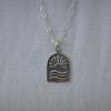 CHASING THE SUN NECKLACE - SILVER 