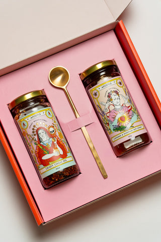 Crispy Chilli Oil & Hot Honey Gift Box