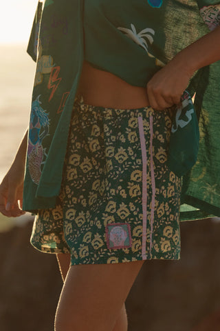 The Altos Shorts - Seas The Day - Green