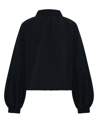 Fight Night Zip Windbreaker - Black