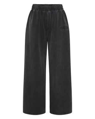 Acid Wash Trackpant - Charcoal