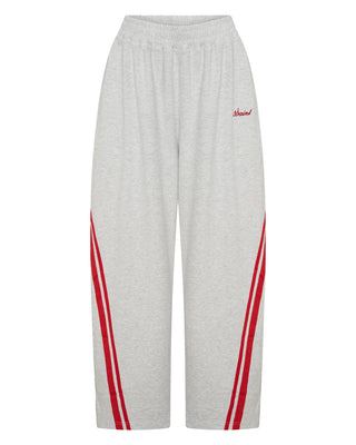 Barrell Pant - Grey & Red