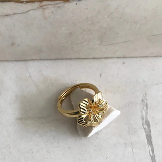 Bali Hibiscus Ring