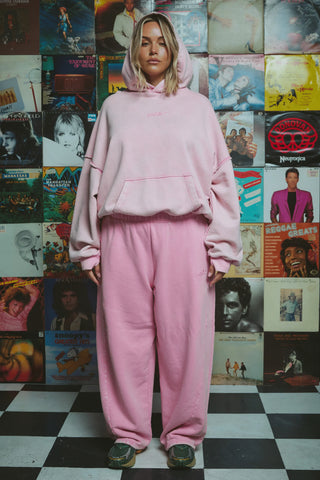The Barrel Trackie - Pink