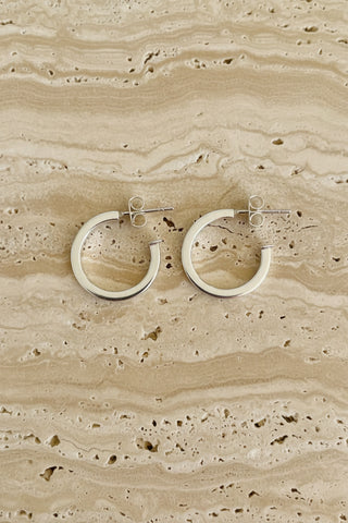 Classic Hoops - Silver