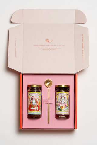 Crispy Chilli Oil & Hot Honey Gift Box