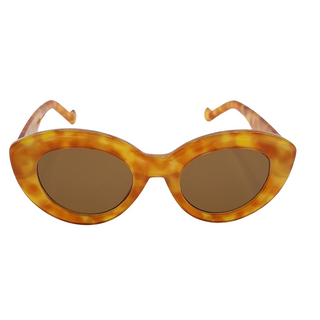 Peggy Sunglasses - Orange Tort