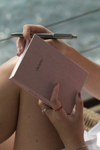 Growth Journal + Incense Bundle - Dusty Pink