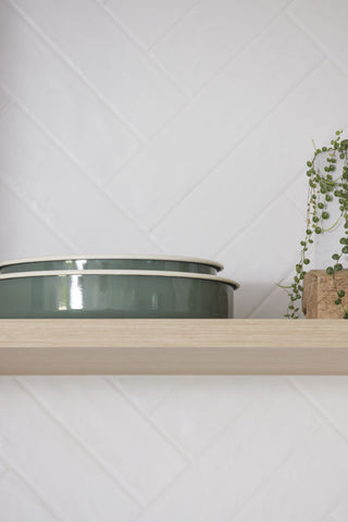 Enamel Round Baking Tray