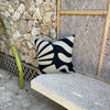 ONYX SIMMI -100% LINEN FEATHER FILLED CUSHION by A COMPANY OF FRIENDS