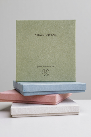 Vision Journal + Incense Bundle - Sage Green