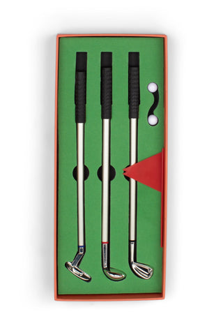 Golf Club Pens with Mini Putt
