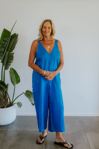 Kelly Linen Jumpsuit