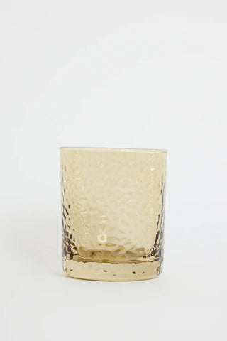 Hammered Amber Tumbler