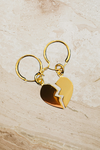 FRIENDSHIP SLEEPERS PAIR GOLD by NIKKI ROSS