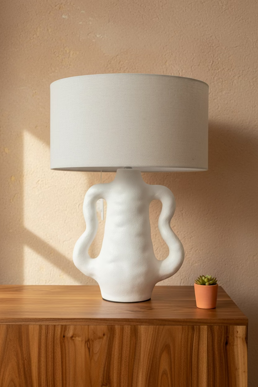 Eden Ceramic Table Lamp – Gathered Collab