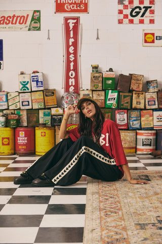 The Raving Heart Pants - Black